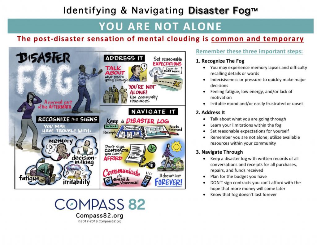 Identifying & Navigating Disaster Fog - You Are Not Alone