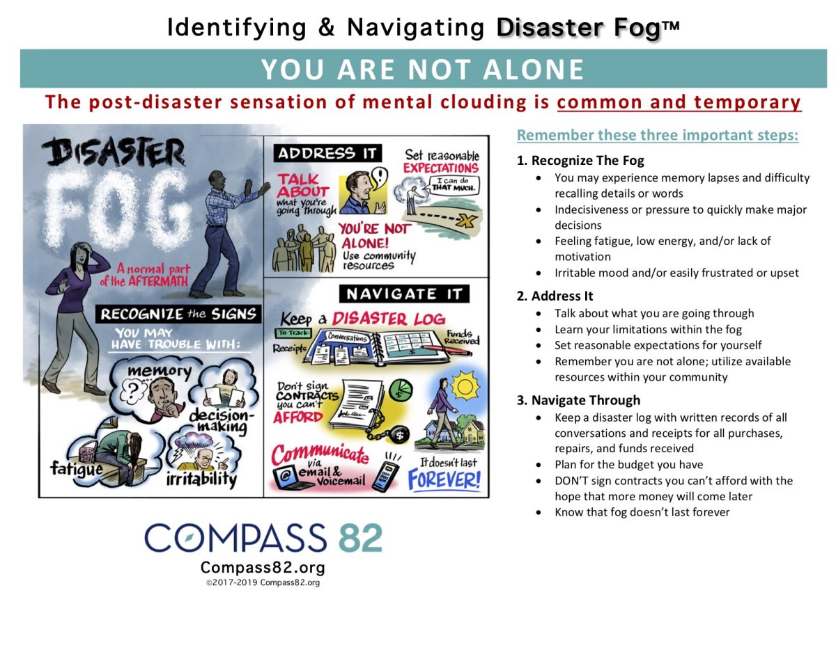 Identifying & Navigating Disaster Fog - You Are Not Alone